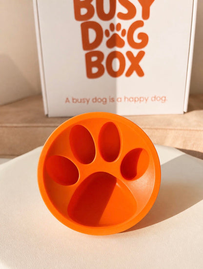 The Busy Dog Freeze Paw