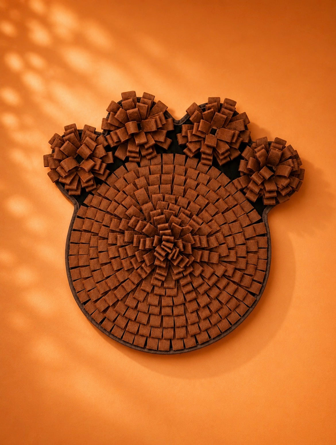 Premium dog snuffle mat for enrichment, nose work, foraging and slow feeding.